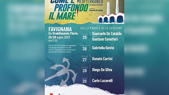 Favignana si tinge di … noir: torna  