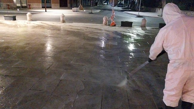 Marsala, pulizia centro storico: stanotte scatta il lavaggio speciale delle piazze e delle vie