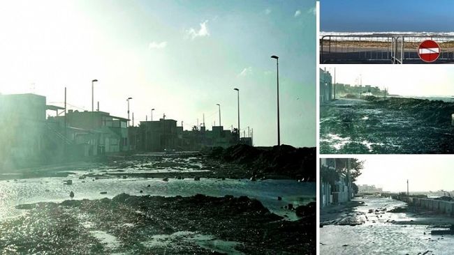 Petrosino, Lungomare Biscione ancora devastato dalle forti mareggiate