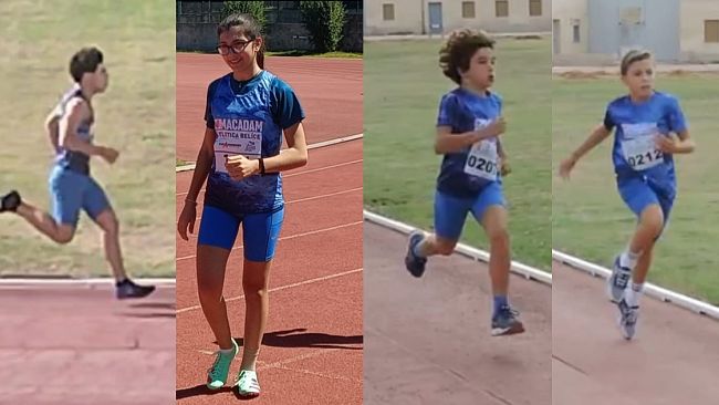 La Atletica Macadam conquista 4 podi al Mennea Day a Trapani