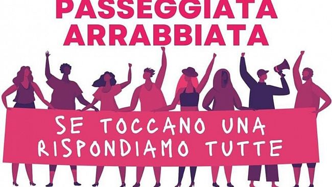 Giù le mani dalle donne, la passeggiata arrabbiata a Castelvetrano