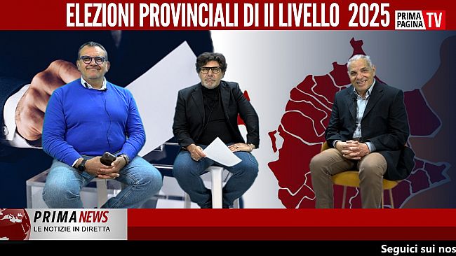 PrimaNews Special Elezioni Provinciali di II livello 28 aprile 2025