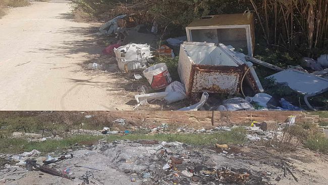 VIDEO – Mazara, discarica abusiva in via Franco Del Franco.
