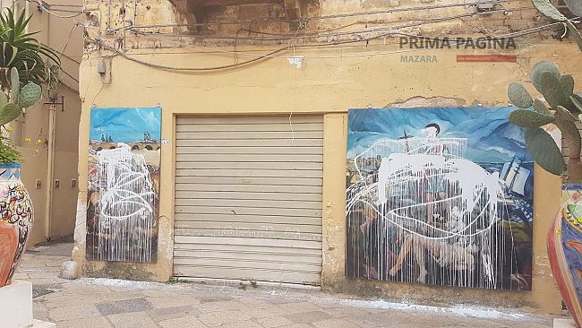 Mazara, lettera aperta dell’artista Sabrina Russo autrice dei pannelli di San Vito vandalizzati