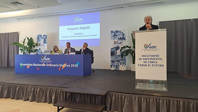 Il mazarese ​Gaspare Majelli rieletto consigliere federale FISDIR per il quadriennio 2025/2028