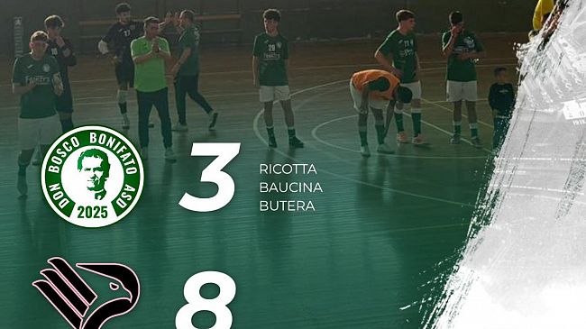 Calcio a 5, sfuma il sogno playoff per la Don Bosco Bonifato