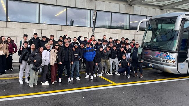I.T.E “Salvatore Calvino” di Trapani, gli studenti del Management dello Sport sulle nevi di Sappada (Udine)