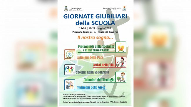Diocesi Trapani, ad Alcamo 8 giornate giubilari della scuola: coinvolti migliaia di studenti e studentesse