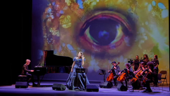 Il soprano alcamese Luciana Di Bella porta il suo Lullaby nella magia del tempio di Segesta