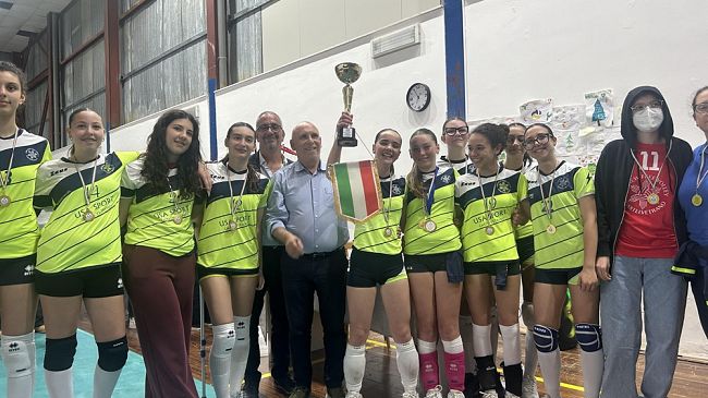 La New Free Volley Castelvetrano vince il titolo di campione provinciale Under 14