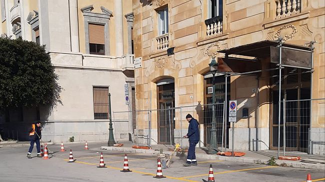 Trapani, piazza Garibaldi destinata al parcheggio dei residenti