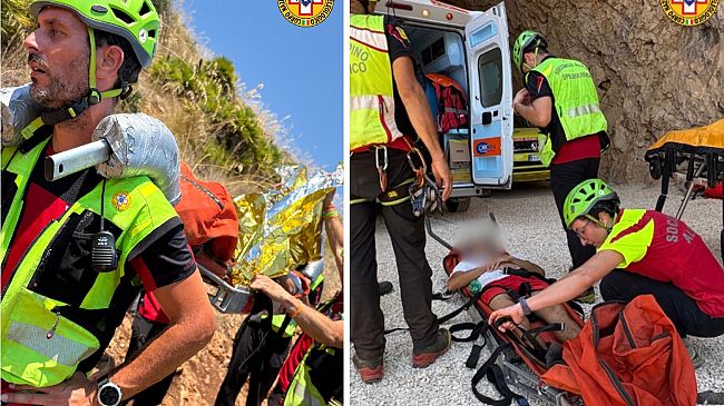 Intervento di soccorso nella Riserva Zingaro: escursionista colpito da malore in condizioni estreme