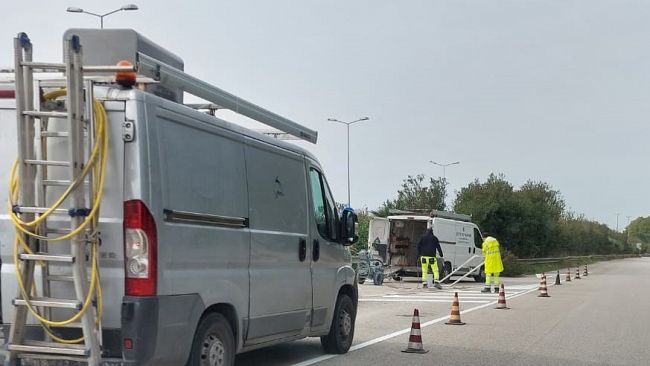 Trapani, lavori alla segnaletica della circonvallazione