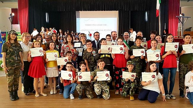 Una Menzione speciale dal Senato per gli alunni della Ruggero Settimo