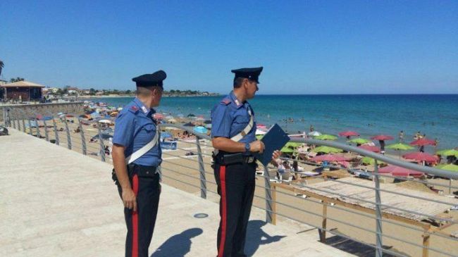 Alcamo: continuano i controlli a tappeto dei lidi da parte dei carabinieri