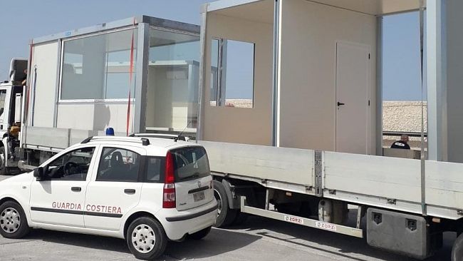 Mazara, Al via il montaggio stazione marittima al porto nuovo