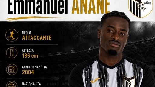 Alcamo calcio, primo volto nuovo: tesserato l'attaccante Emmanuel Anane
