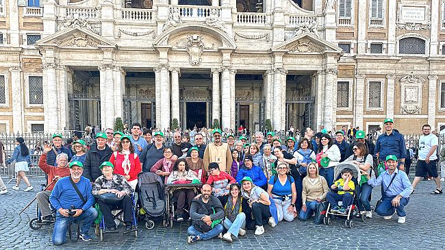 Dalla Diocesi di Mazara un gruppo di 50 persone diversamente abili presenti a Roma per il Giubileo