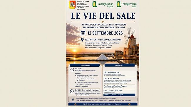 Isola Lunga di Marsala: il 12 settembre va in scena l'oro bianco della tradizione agroalimentare