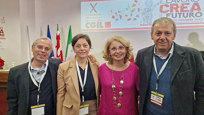 Cgil Trapani, Liria Canzoneri rieletta la segretaria generale