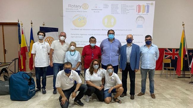 Scuole cardioprotette grazie al Rotary Club Marsala