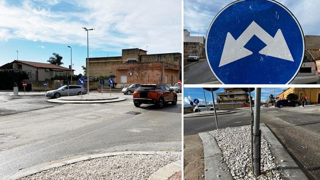 Petrosino, Gianinea: ancora incidenti anche con la rotatoria