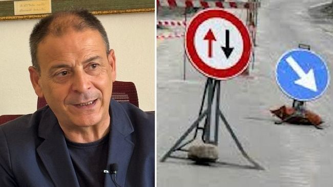 ​Cedimento Sp20, oggi l’apertura della strada con il senso unico alternato