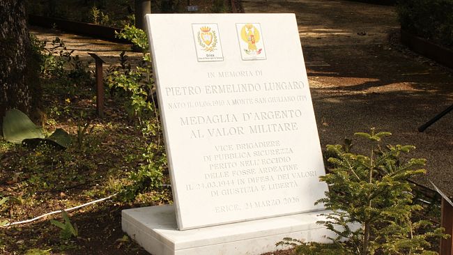 Erice rende omaggio al vice brigadiere Pietro Ermelindo Lungaro