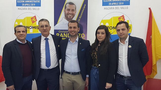 Il candidato sindaco Randazzo inaugura campagna elettorale Lista Autonomisti