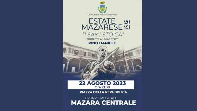 ​Estate Mazarese, domani sera il concerto 