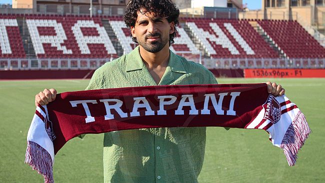 Trapani, nuovo arrivo a centrocampo