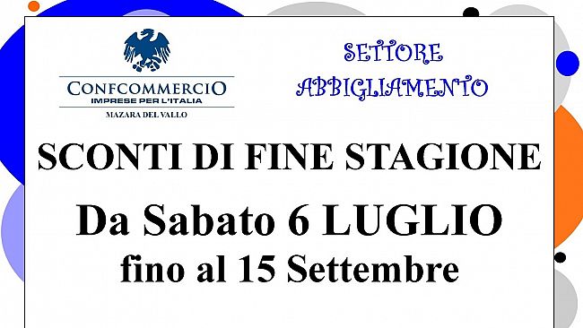 Da Sabato 6 luglio scattano i saldi estivi. Ecco alcune regole. Occhio alle truffe!