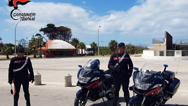 Marsala: denunciati dai carabinieri due marsalesi per furto aggravato