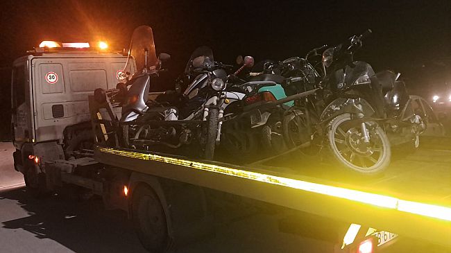 Marsala, nuova operazione congiunta di Polizia Municipale e Carabinieri. Sequestrati 12 moto privi di targa 