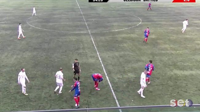 Dattilo sottotono, sconfitta contro la Gelbison per 2-0