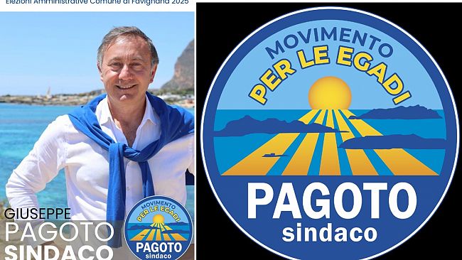Giuseppe Pagoto è il nuovo sindaco delle Isole Egadi