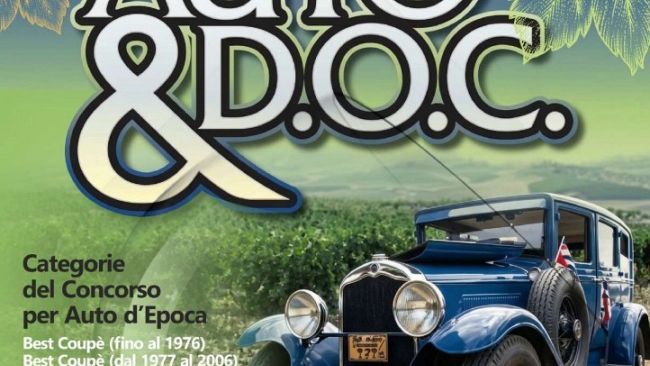 Ad Alcamo le auto d'epoca sposano le eccellenze enogastronomiche