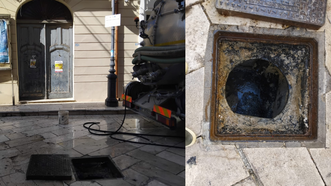 Mazara, riparata la perdita di liquami in via San Giuseppe