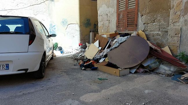 Trapani, nuova discarica in via Gatti