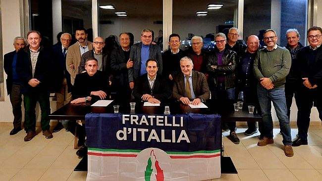 Fratelli d'Italia, anche la Direzione Provinciale delibera il sostegno alla candidatura a sindaco di Giovanni Lentini