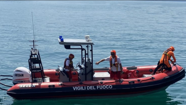 Trapani, Vigili del Fuoco salvano quattro austriaci in mare