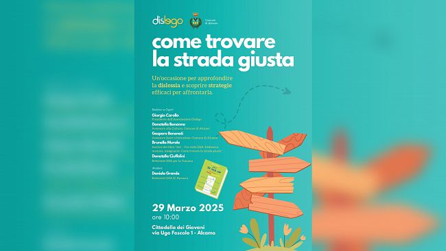 Ad Alcamo il convegno su “dislessia, come trovare la strada giusta