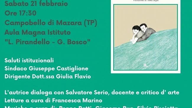 Oggi a Campobello la presentazione del libro Itaca Ebbra di Bia Cusumano