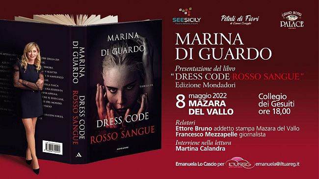 Mazara, presentazione del libro di Marina Di Guardo Dress Code Rosso Sangue