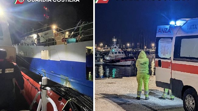 Pantelleria, malore a bordo di un motopesca: marittimo soccorso dalla Guardia costiera     