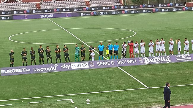 Calcio Serie C - Girone C, Trapani - Picerno 0-1 all'intervallo 