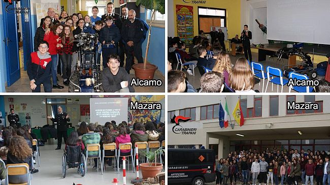 Botti di fine anno: Carabinieri incontrano alunni delle scuole per prevenire fenomeno incidenti