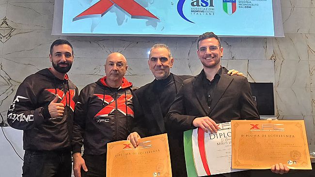 ​Kick Boxing: conferito al Maestro Cesare Belluardo il “Diploma di Eccellenza 2025 XFC/ASI”
