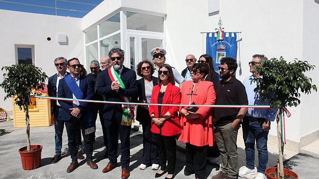 Petrosino, inaugurato il nuovo asilo nido 