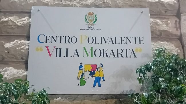 Erice. Villa Mokarta, inaugurato il Centro Sociale Polivalente